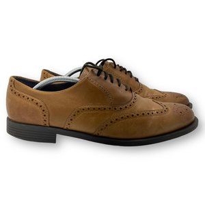 Cole Hann Men's 11.5 M  - C25805, Light Brown, Wing Tip Oxfords